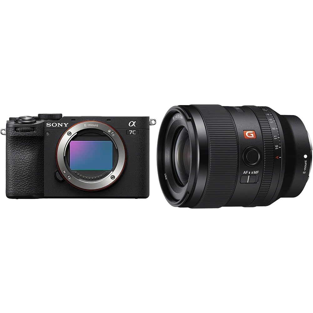 소니 알파  7C II 블랙 ILCE-7CM2 SEL35F14GM 렌즈 키트 이미지 1