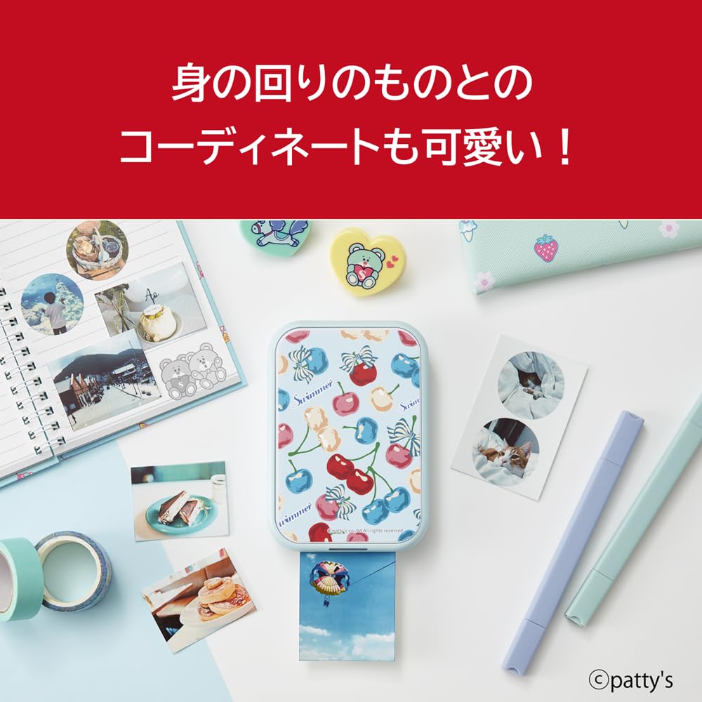 캐논 iNSPiC FP-101JP-SC SWIMMER 커스텀 플레이트 캐릭터 용지 50매 이미지 4