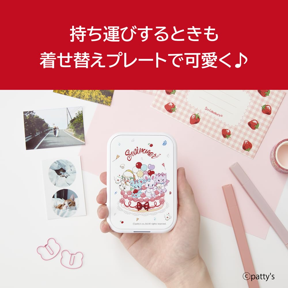 캐논 iNSPiC FP-101JP-SC SWIMMER 커스텀 플레이트 캐릭터 용지 50매 이미지 5