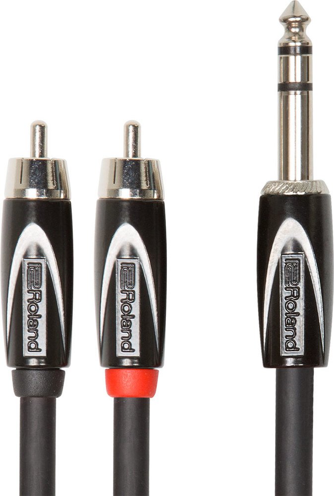롤랜드 RCC-10-TR2R 악기용 케이블 3m 고순도 무산소 동선 이미지 1