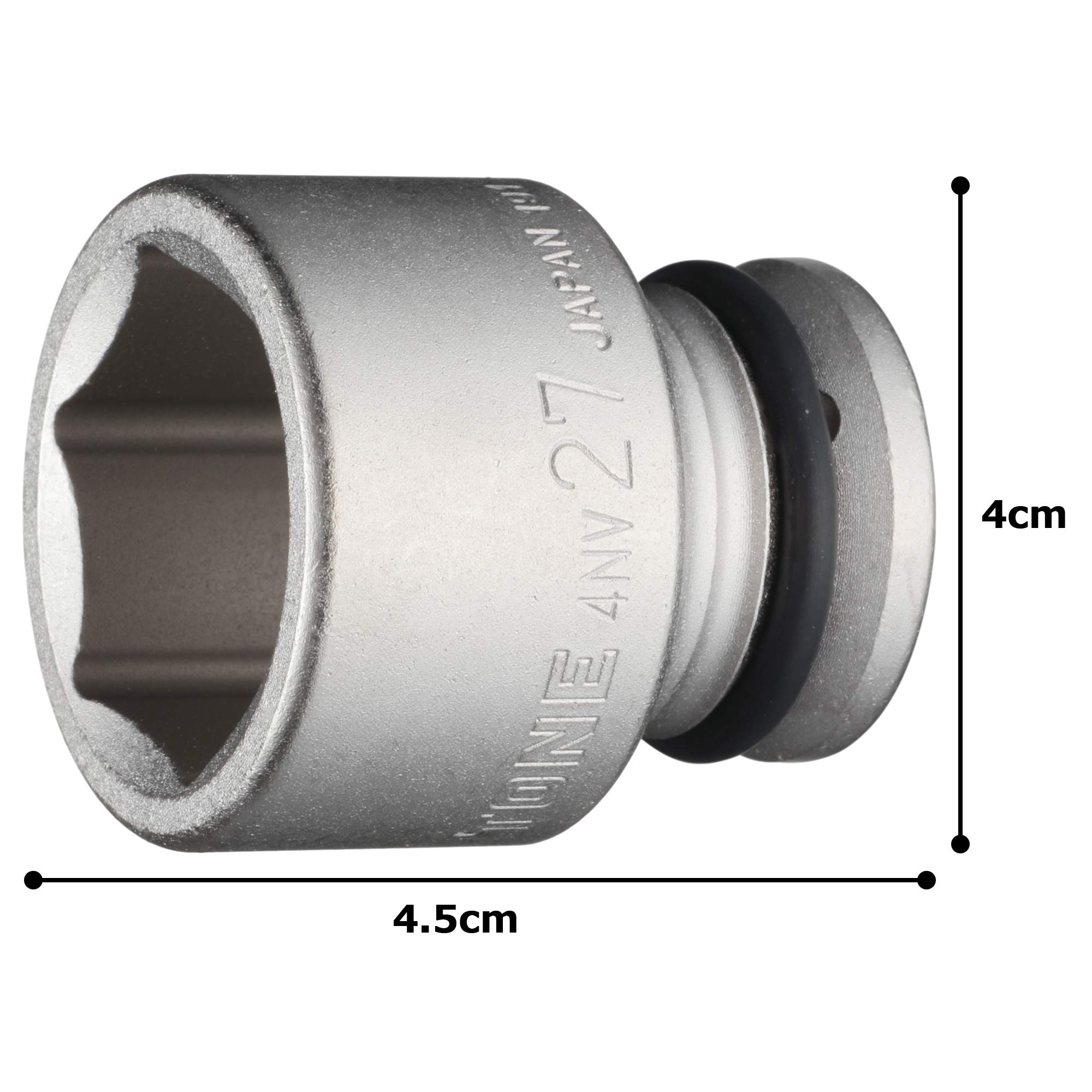토네 4NV-27 임팩트 소켓 12.7mm 27mm 이미지 5