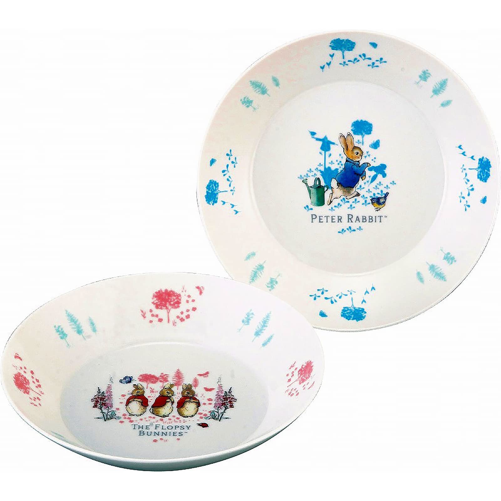 야마카 피터래빗 파스타 카레 접시 22cm 2종 세트 01.페어세트
