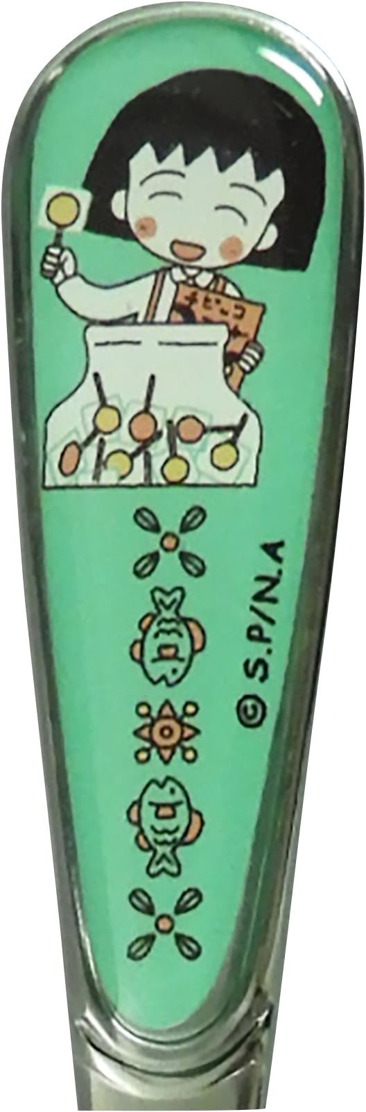 야마카 치비마루코짱 35주년 그린 CM42-850 13.5cm 스테인리스 스푼 이미지 2