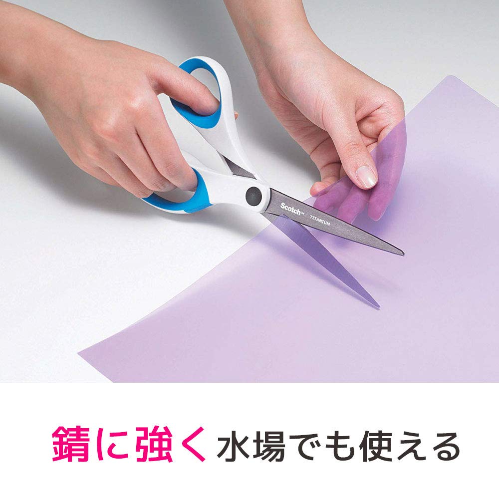 3M 스카치 티타늄 1458 85mm 가위 5. 티타늄 코팅 칼날 85mm 이미지 3