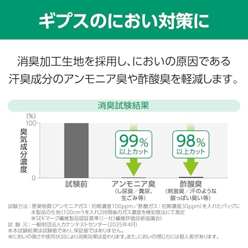 알케어 블랙 21631 L 깁스용 소취 커버 1매입 이미지 5