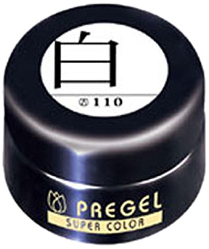 프리젤 슈퍼컬러EX 화이트 PG-SE110 4g 젤네일 UV LED 겸용