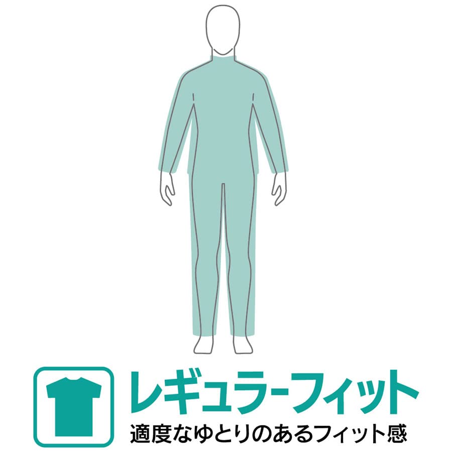 마루큐 스탠다드 네이비 MQ-01 M 레인슈트 이미지 8