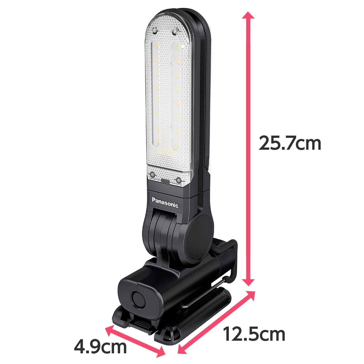 파나소닉 충전 LED 멀티라이트 블랙 EZ3720LA2S-B 7.2V 1.5Ah 2구세트 이미지 3