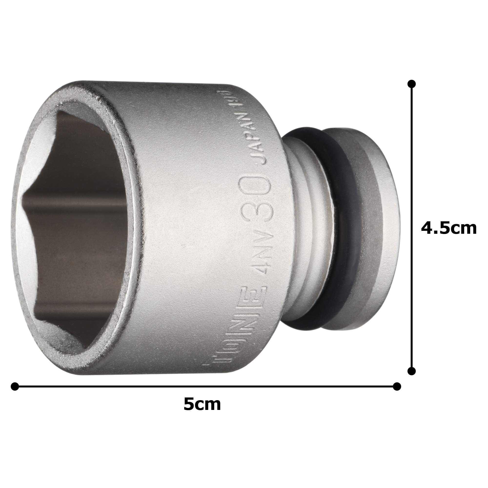 토네 HP4NV-30 30mm 임팩트 소켓 12.7mm 이미지 5