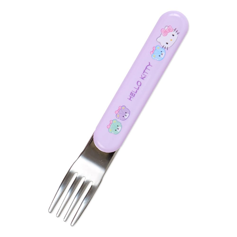 산리오 헬로키티 런치 콤비 수저 포크 세트 015938 이미지 2