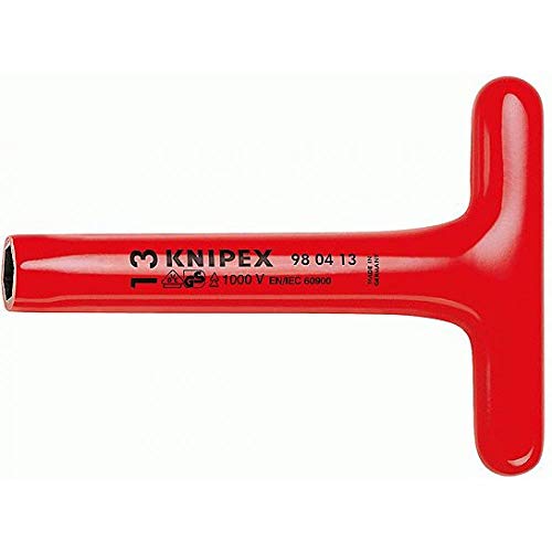 크니펙스 9805-19 19mm 절연 T형 소켓 렌치 1000V 이미지 2