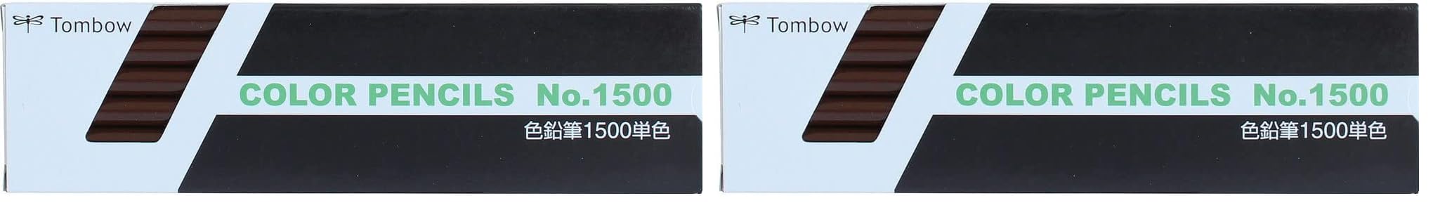 톰보 1500 색연필 1500-31 2다스 갈색 단색 단품