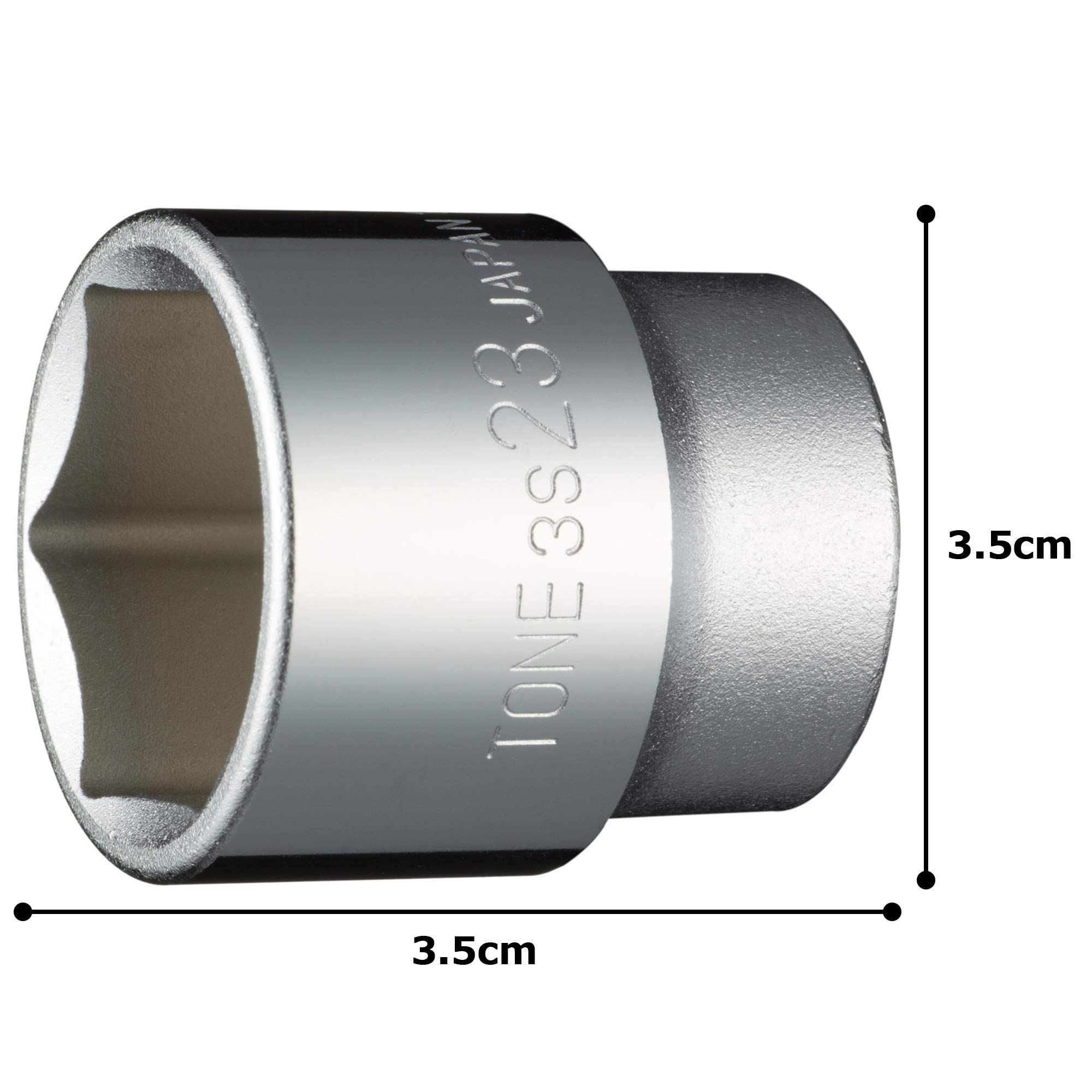 토네 HP3S-23 6각 소켓 23mm 이미지 5