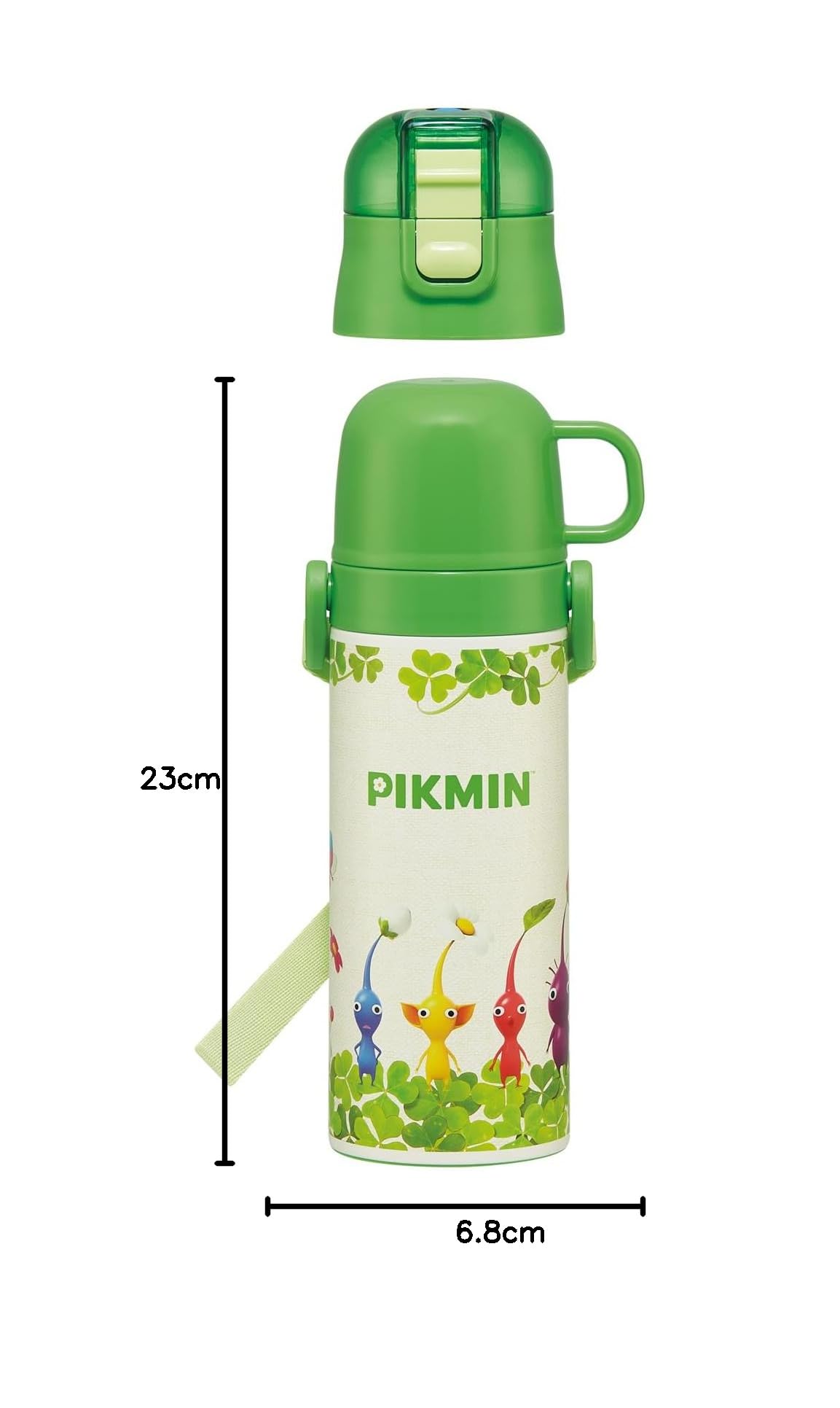 스케이터 피크민 2WAY 어린이 보온보냉 물병 470ml/430ml 이미지 19