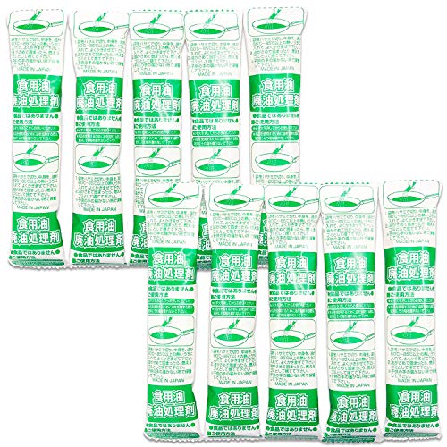 라이온케미칼 굳혀서 가치토포이 폐유 응고제 18g 10포 1포당 600ml 이미지 4