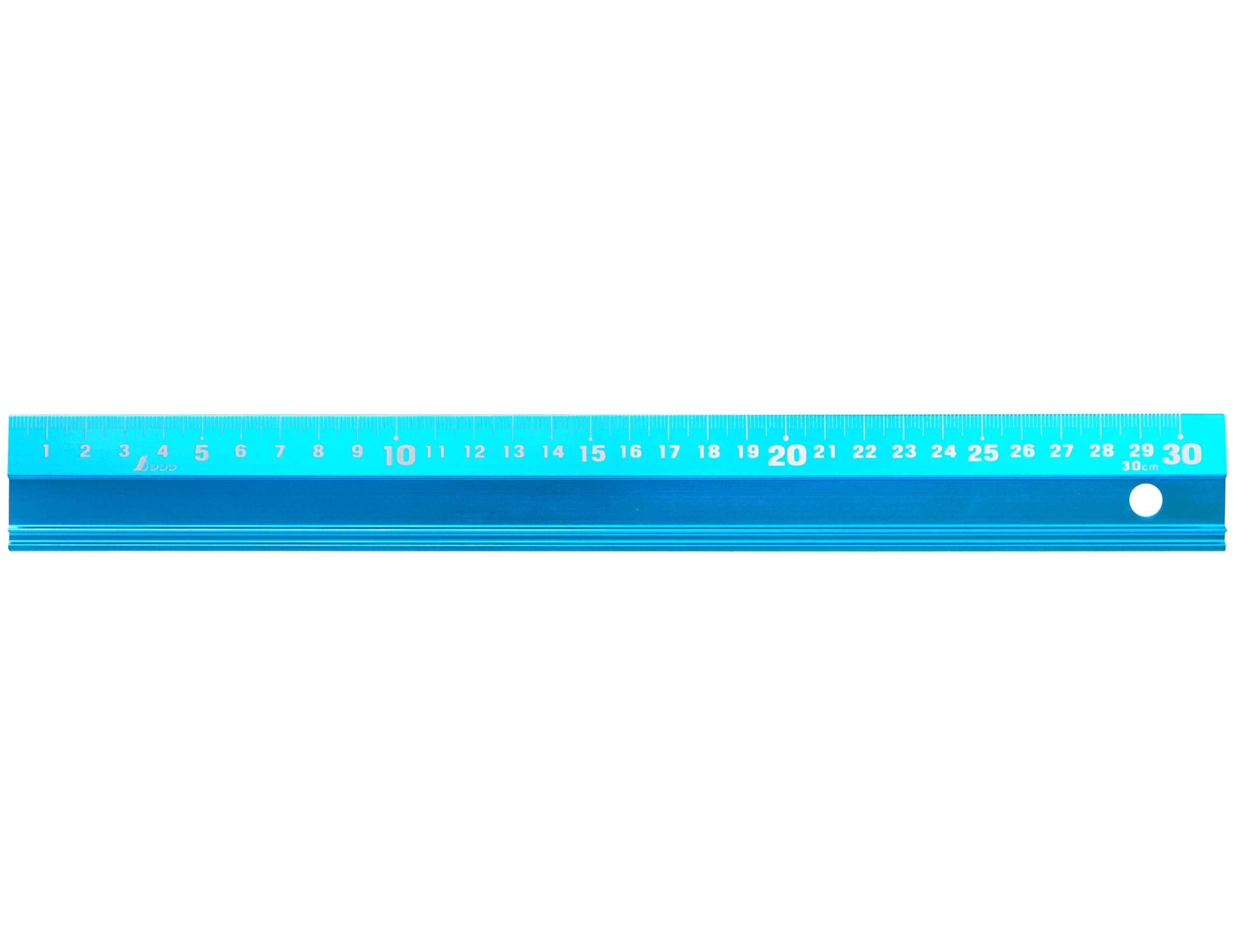신와 알스케 알루미늄 직자 샤이닝블루 30cm 65415