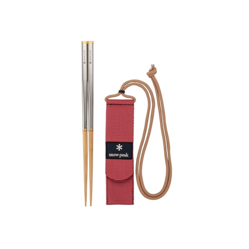 스노우피크 와부키 L SCT-111 젓가락 수저 세트 스테인리스