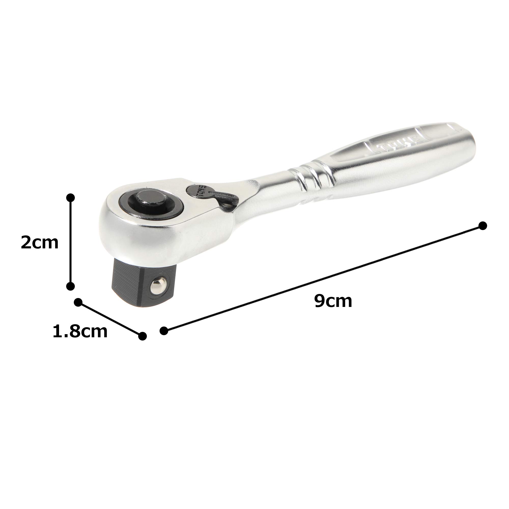 토네 콤팩트 숏 라쳇핸들 RH3CHS 9.5mm 홀드타입 이미지 7
