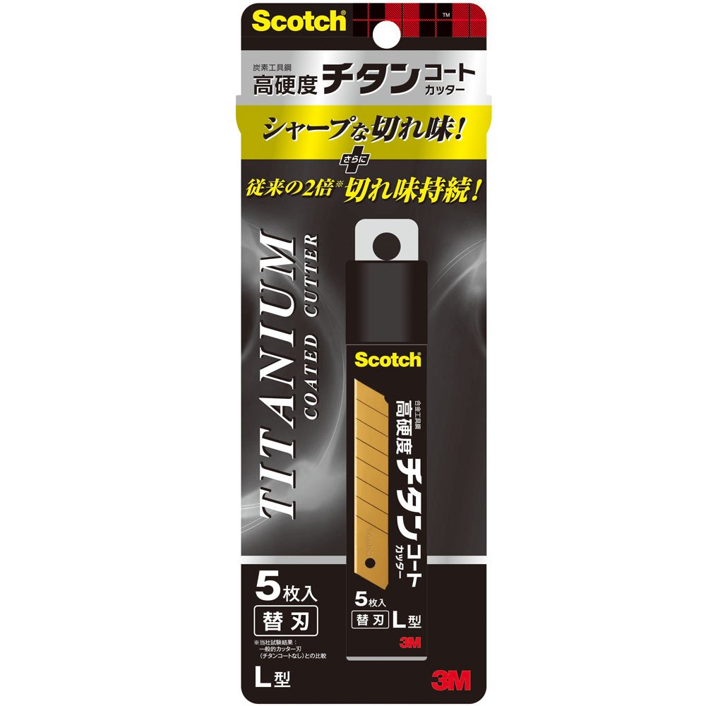 3M 스카치 티타늄 코팅 TI-CRL5 L사이즈 교체용 칼날 5개입