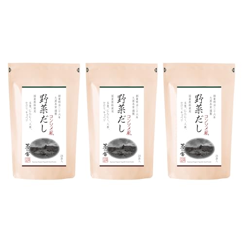 카야노야 야채 다시 8g 24봉 3팩 세트 육수팩 하카타 콘소메풍미