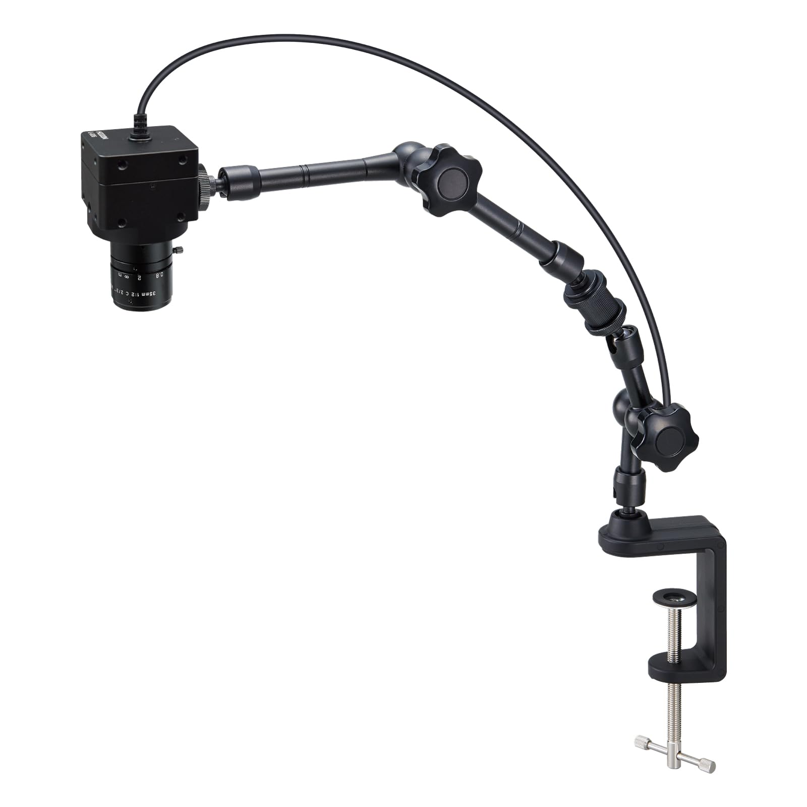 호잔 USB 연결 500만 화소 초점거리 35mm 작동거리 250mm-∞ 암 클램프