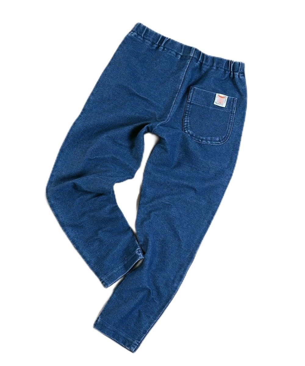 마키즈 노빗 무지 롱팬츠 C70네이비 80