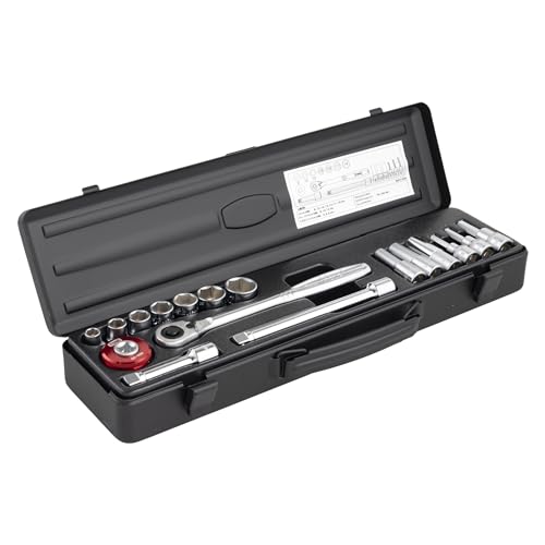 토네 블랙 MX31340BK 9.5mm 소켓 렌치 세트 17점 이미지 3