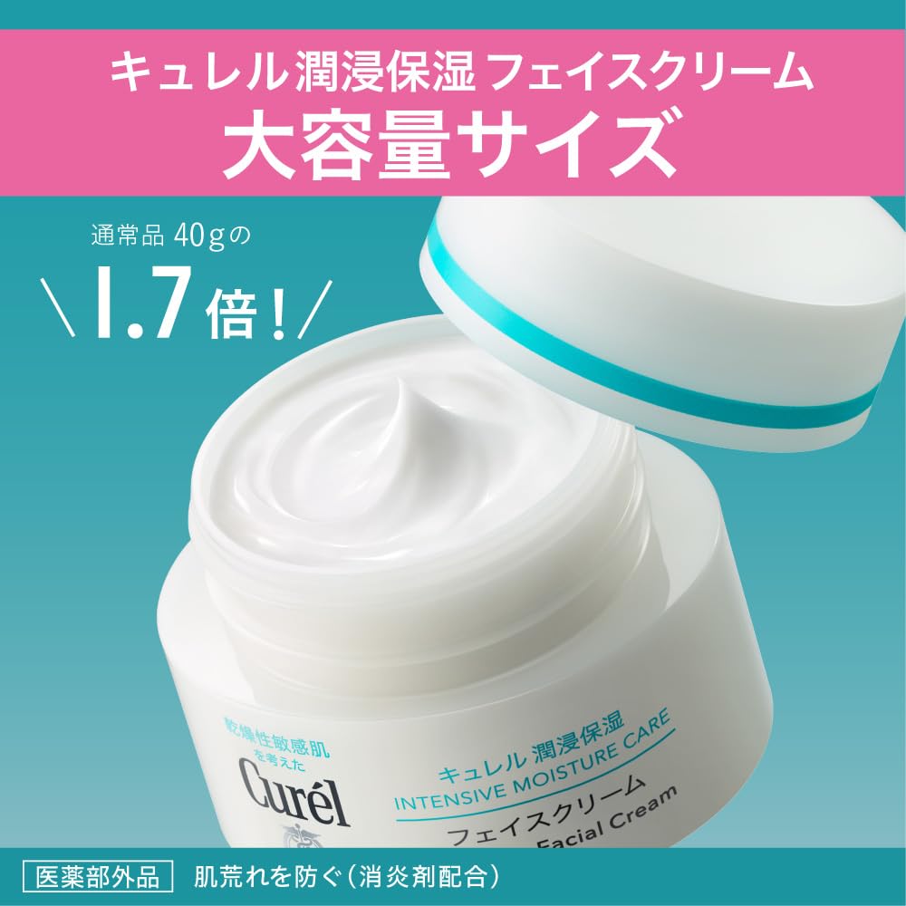 큐렐 모이스처 보습 페이스크림 70g 이미지 7
