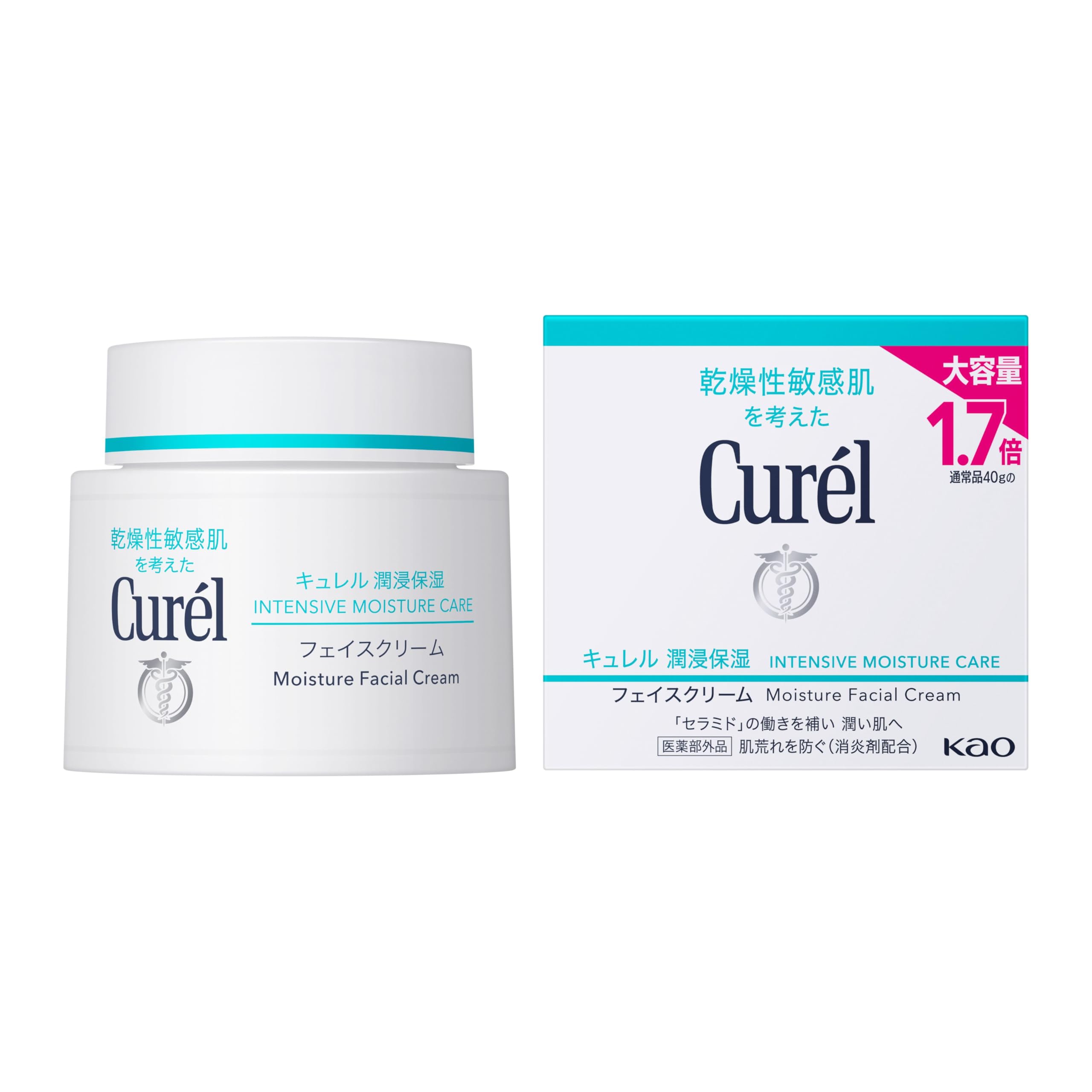 큐렐 모이스처 보습 페이스크림 70g