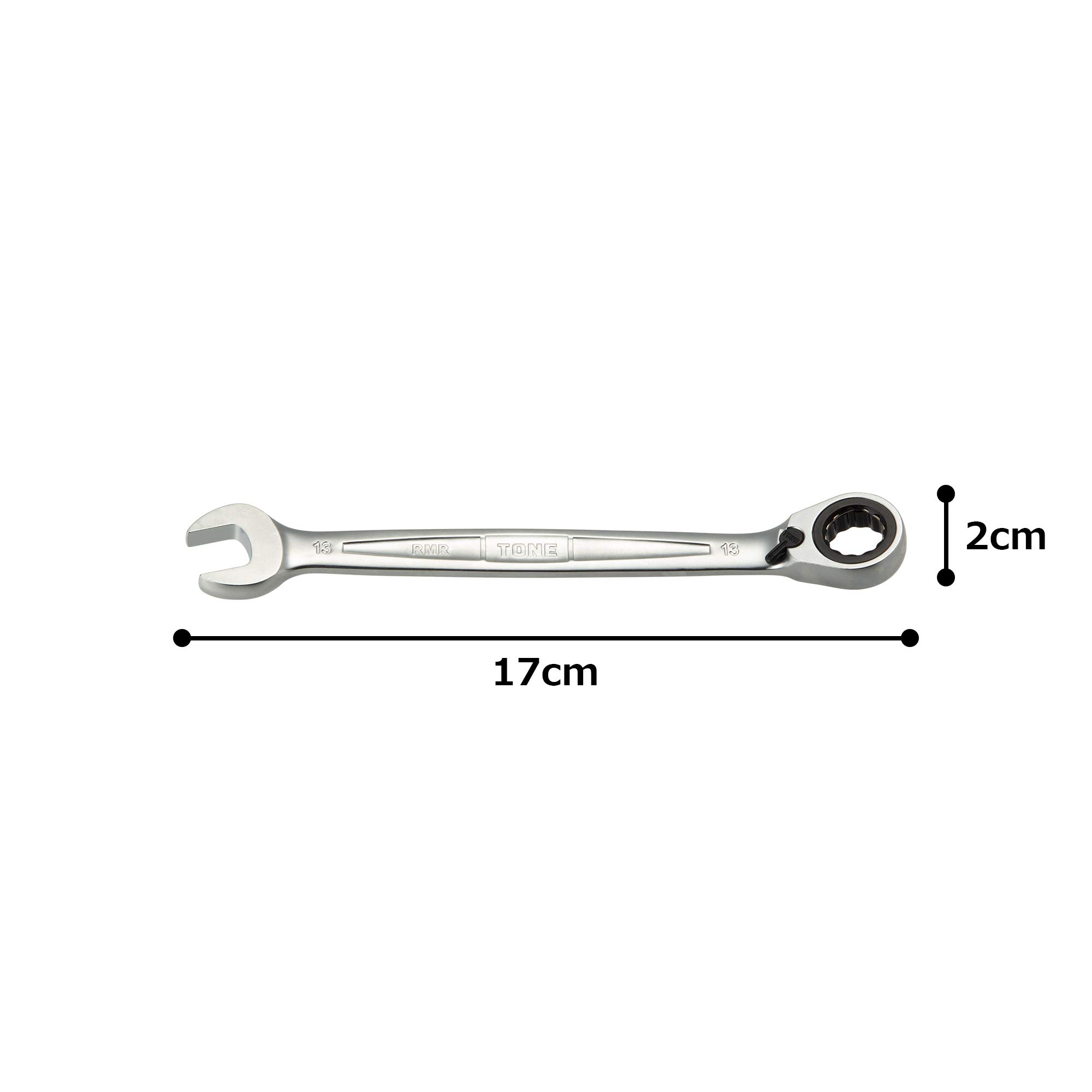 토네 RMR-13 13mm 절환식 라쳇 양구 메가네 렌치 이미지 5