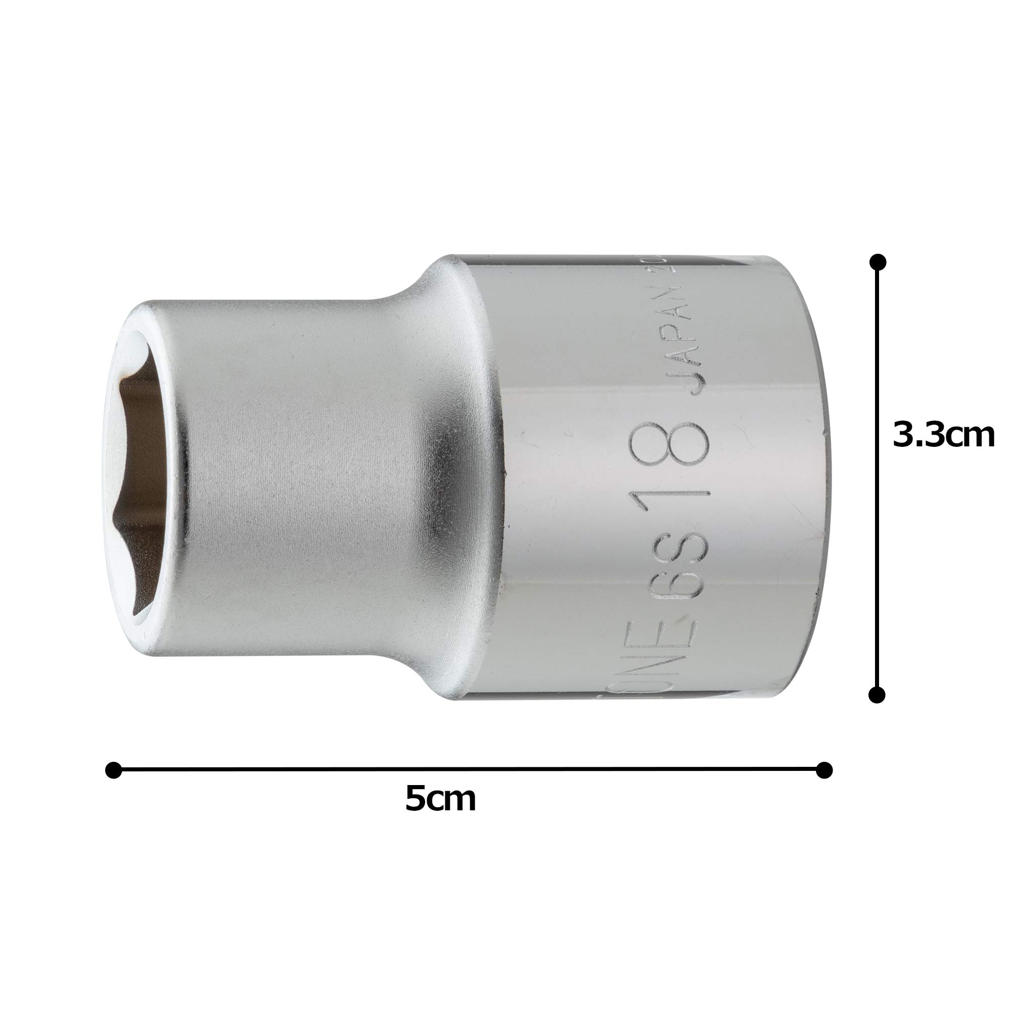 토네 6S-18 6각 소켓 19.0mm 18mm 이미지 5