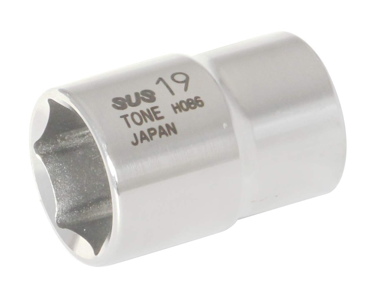 토네 S4V-19 SUS 6각 소켓 12.7mm 19mm