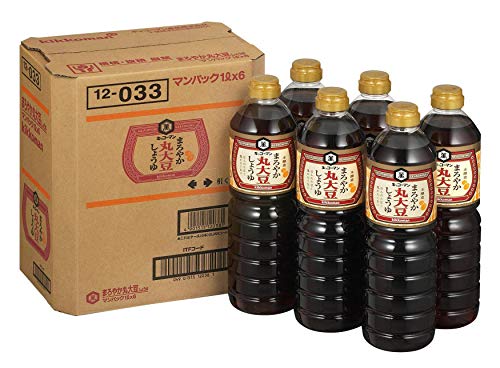기꼬만 통대두 간장 부드러운맛 1L 6입