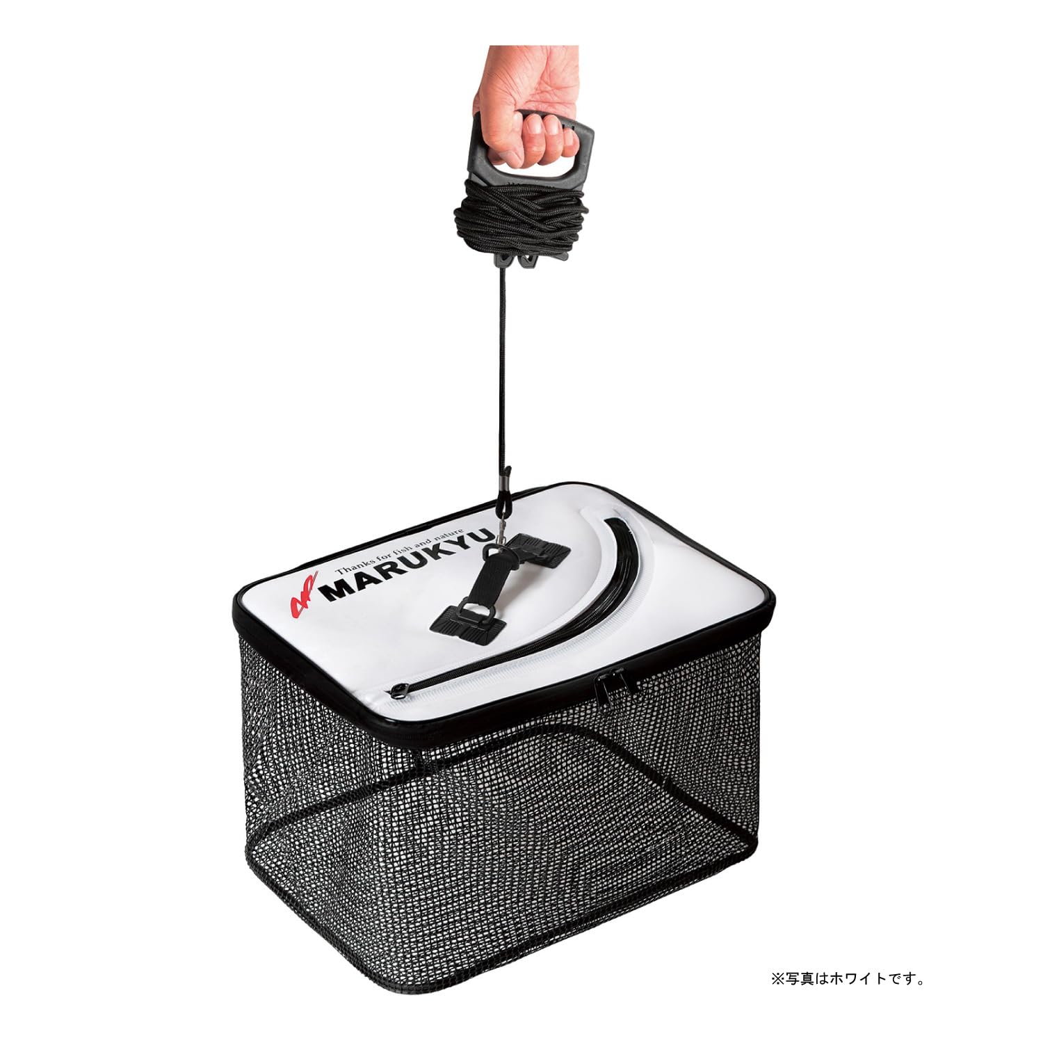 마루큐 플로팅 스카리 화이트 MQ-02 낚시 살림망 이미지 5