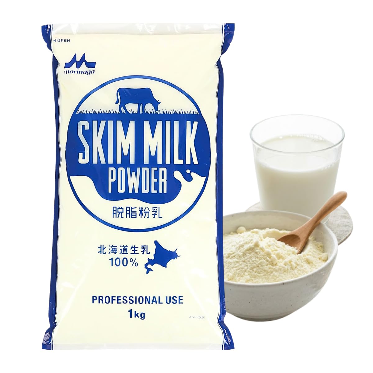 모리나가 탈지분유 1kg 국산 생유 100퍼센트 제빵용 분말 1)1000g