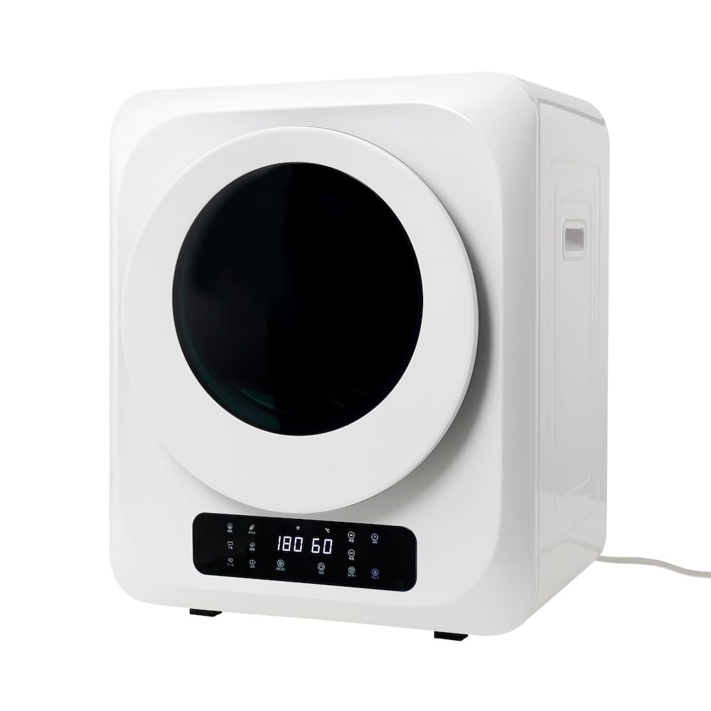산코 THANKO 콤팩트 드럼식 의류 건조기 DRKT25SWH 3kg 이미지 1