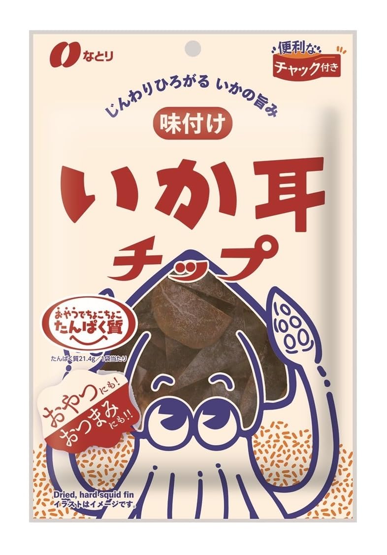 나토리 오징어 귀 칩 양념구이 33g 간식 안주 1