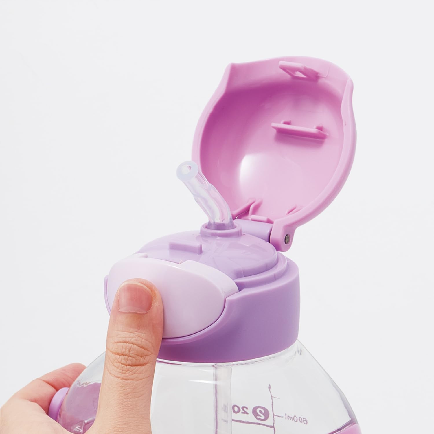 스케이터 PDSH8DX 780ml 산리오 쿠로미 원푸시 스트로 보틀 이미지 4