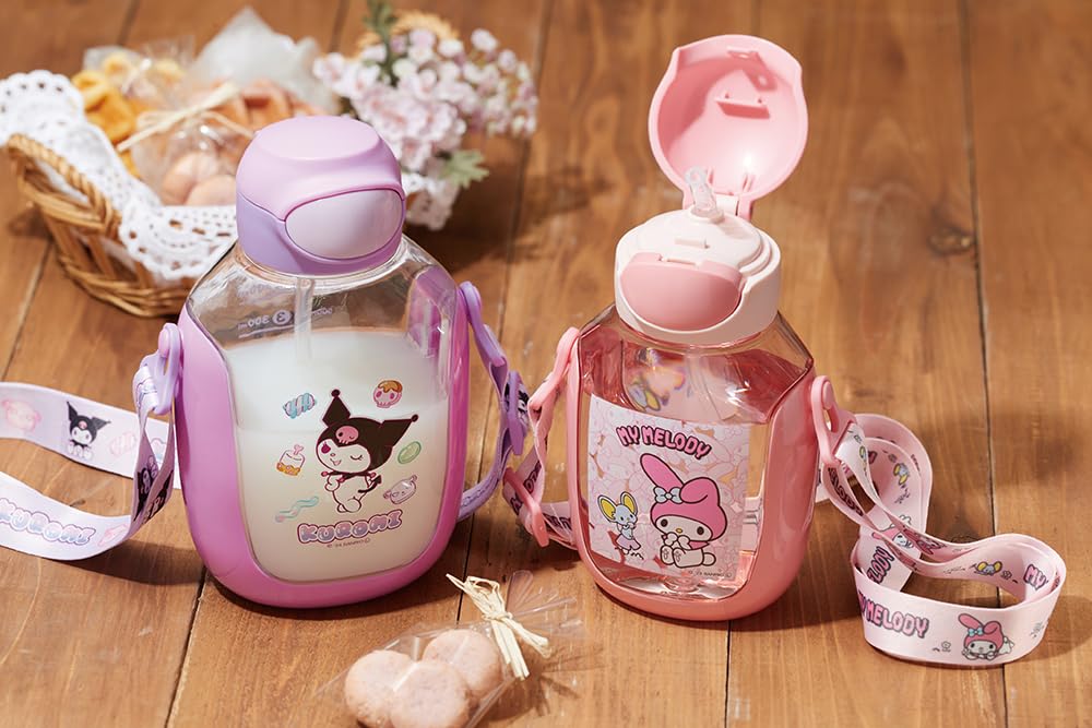 스케이터 PDSH8DX 780ml 산리오 쿠로미 원푸시 스트로 보틀 이미지 7