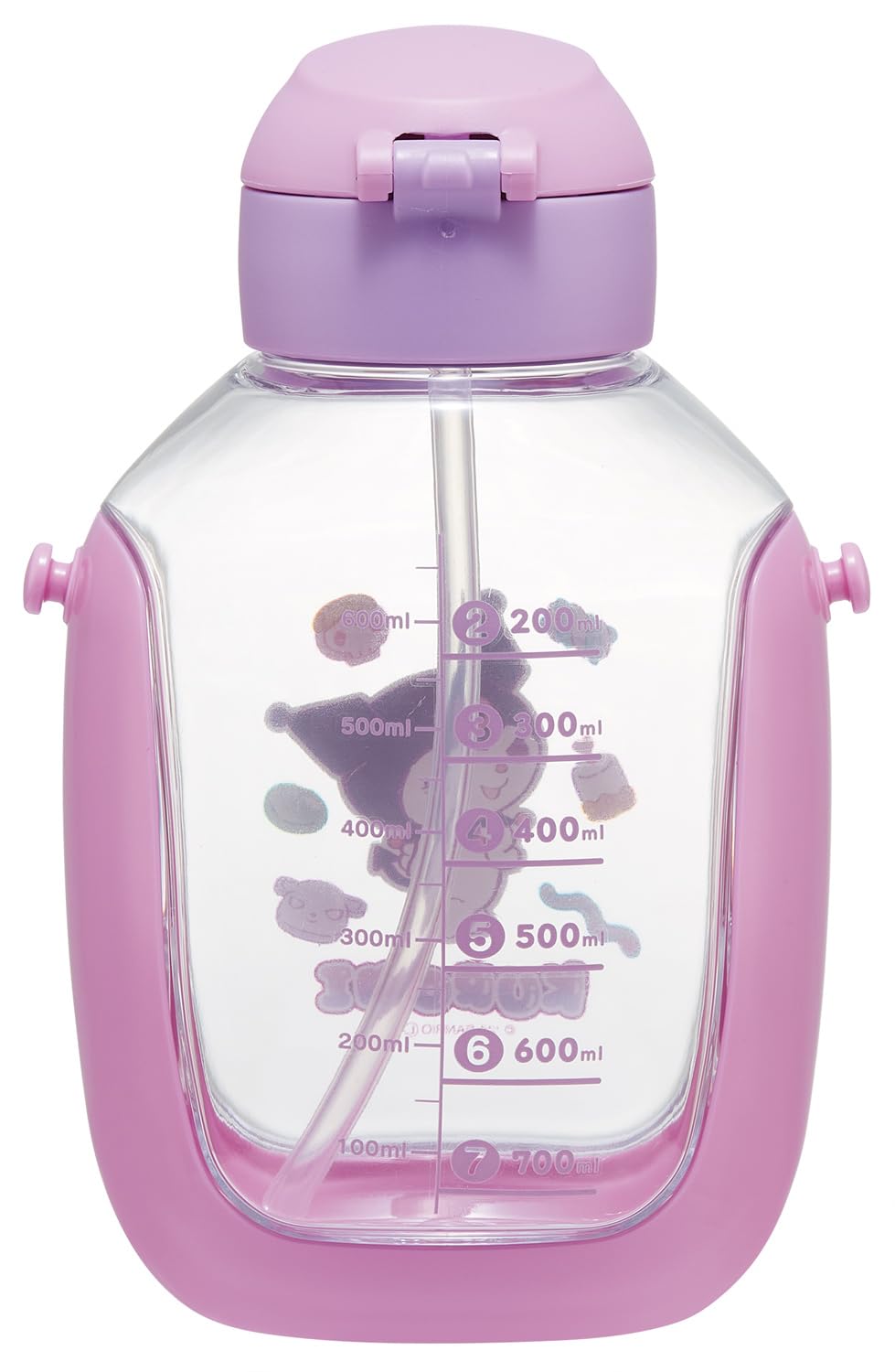 스케이터 PDSH8DX 780ml 산리오 쿠로미 원푸시 스트로 보틀 이미지 3