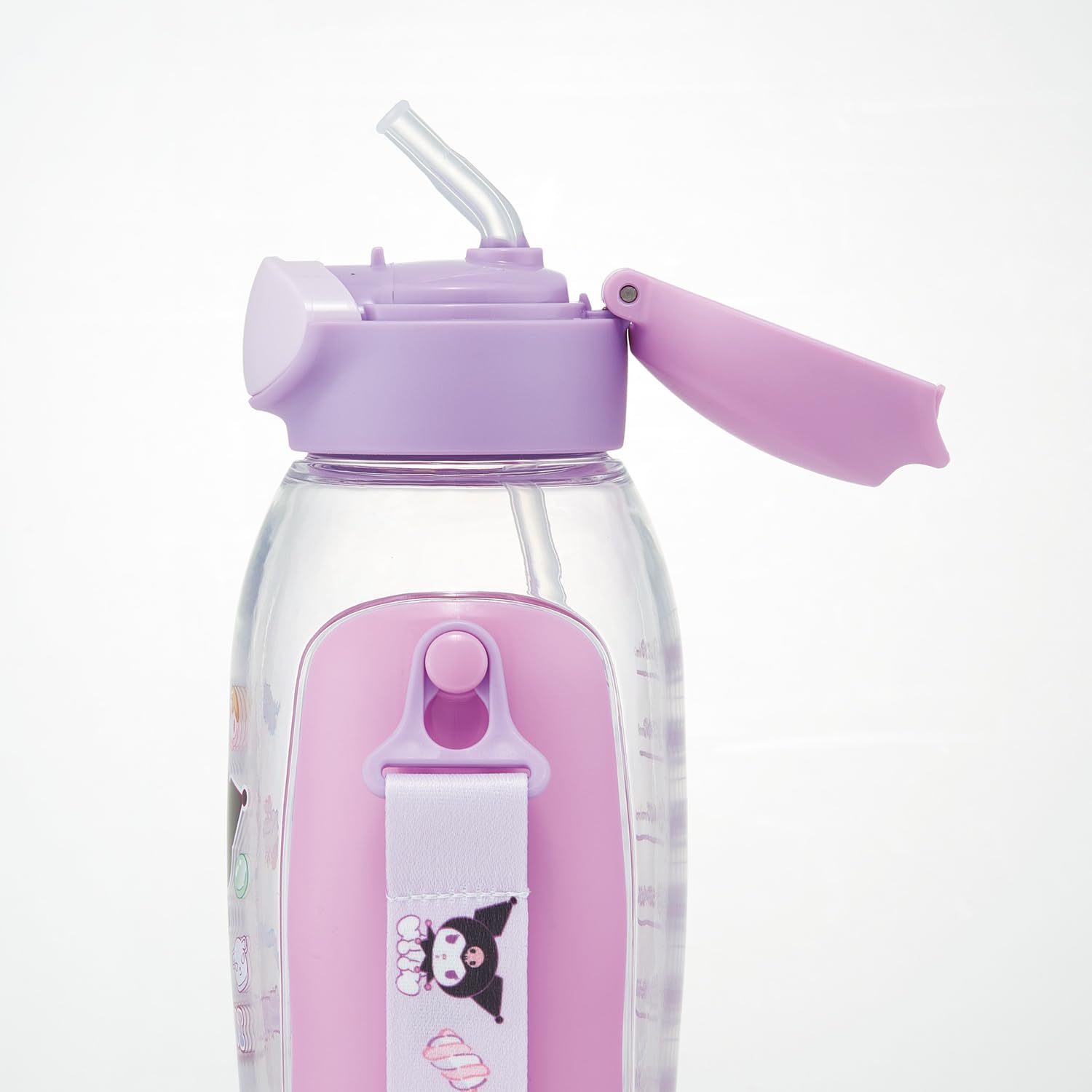 스케이터 PDSH8DX 780ml 산리오 쿠로미 원푸시 스트로 보틀 이미지 2