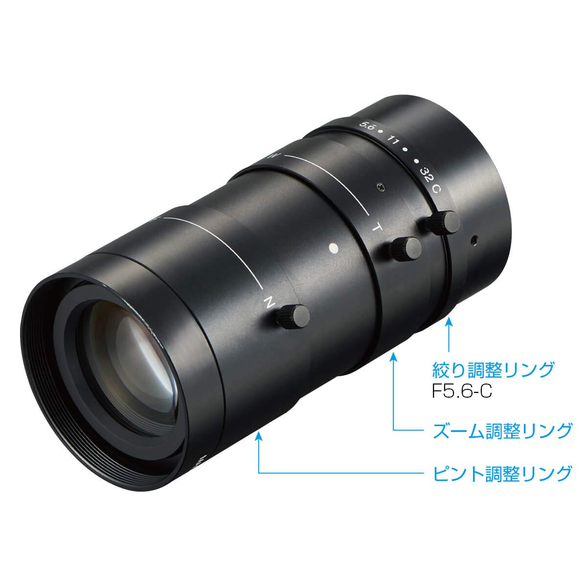호잔 L-870 C마운트 줌렌즈 작동거리 150-400mm 광학배율:0.025~0.8 이미지 3