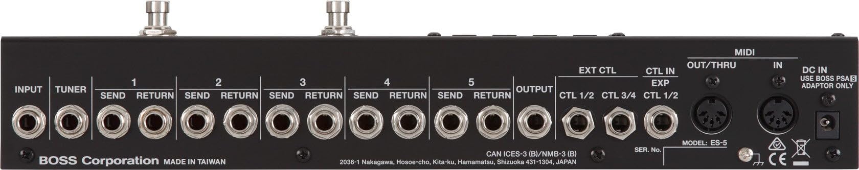 보스 ES-5 이펙트 스위칭 시스템 이미지 4