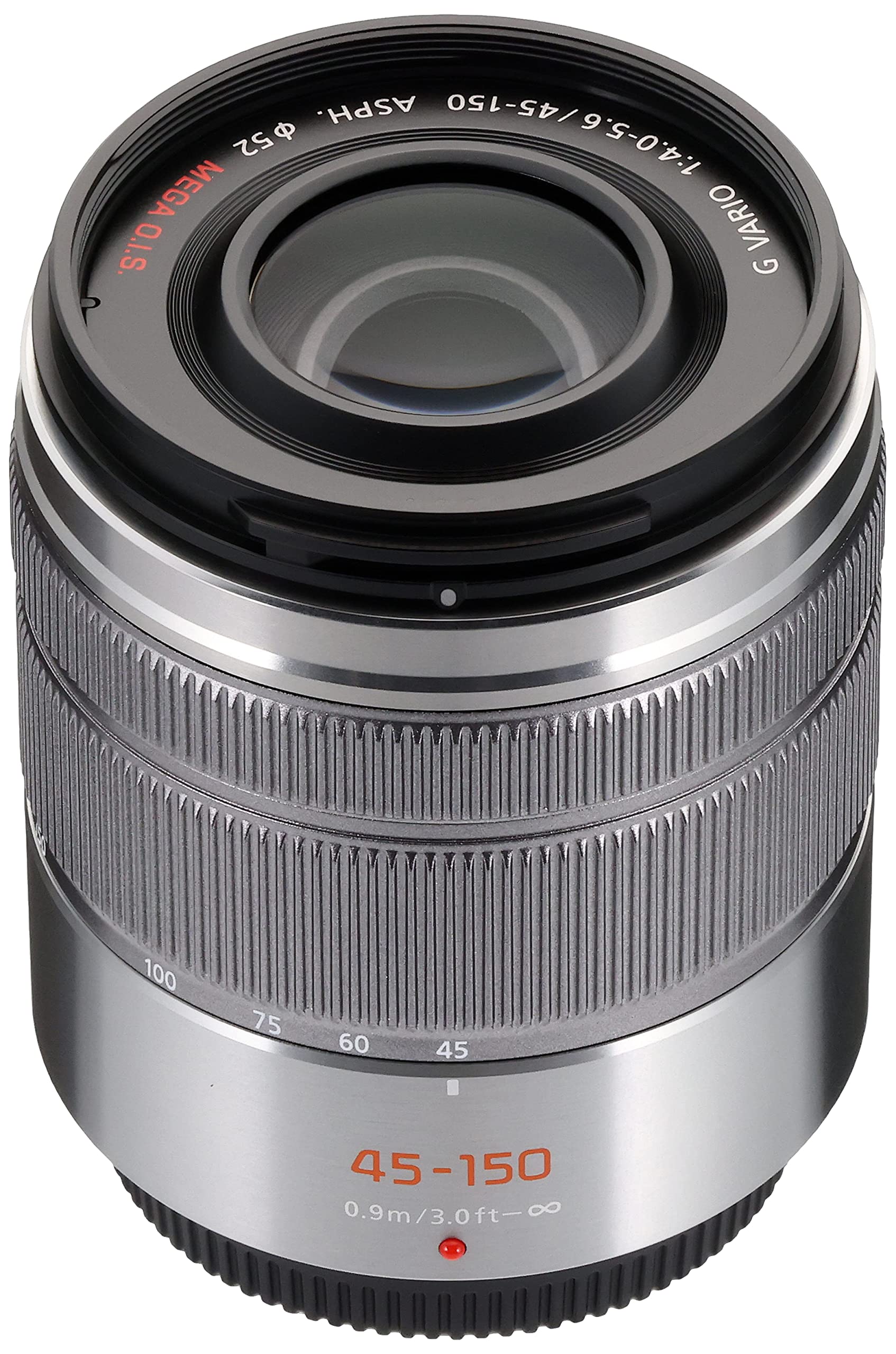 파나소닉 루믹스 G VARIO 실버 H-FS45150-S 45-150mm 망원 줌 렌즈 이미지 3