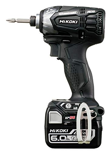 하이코키 WH14DDL2 2LYPK 스트롱블랙 14.4V 충전 임팩트드라이버 배터리2개