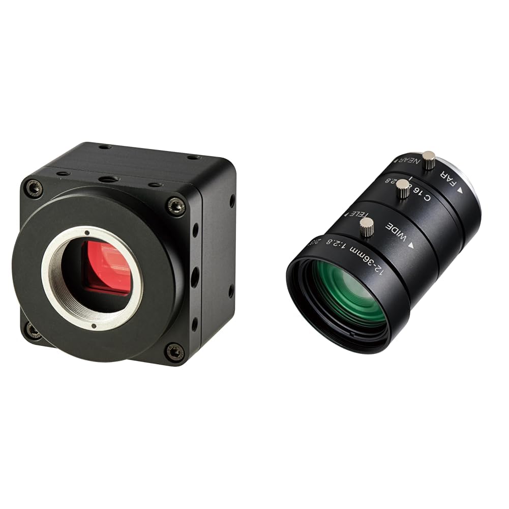 호잔 HDMI 연결 200만 화소 측정 기능 내장 초점거리 12-36mm 카메라 렌즈 전용 이미지 1