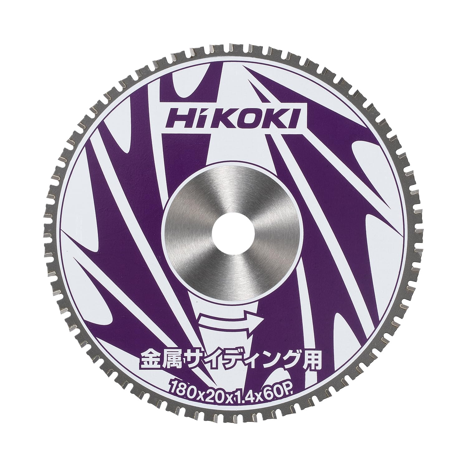 하이코키 금속 사이딩용 톱날 180mm 60날 CD7SA용 이미지 1