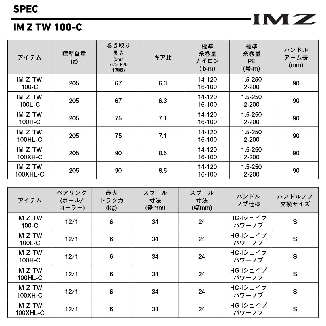 다이와 IM Z TW 200HL 베이트릴 이미지 7