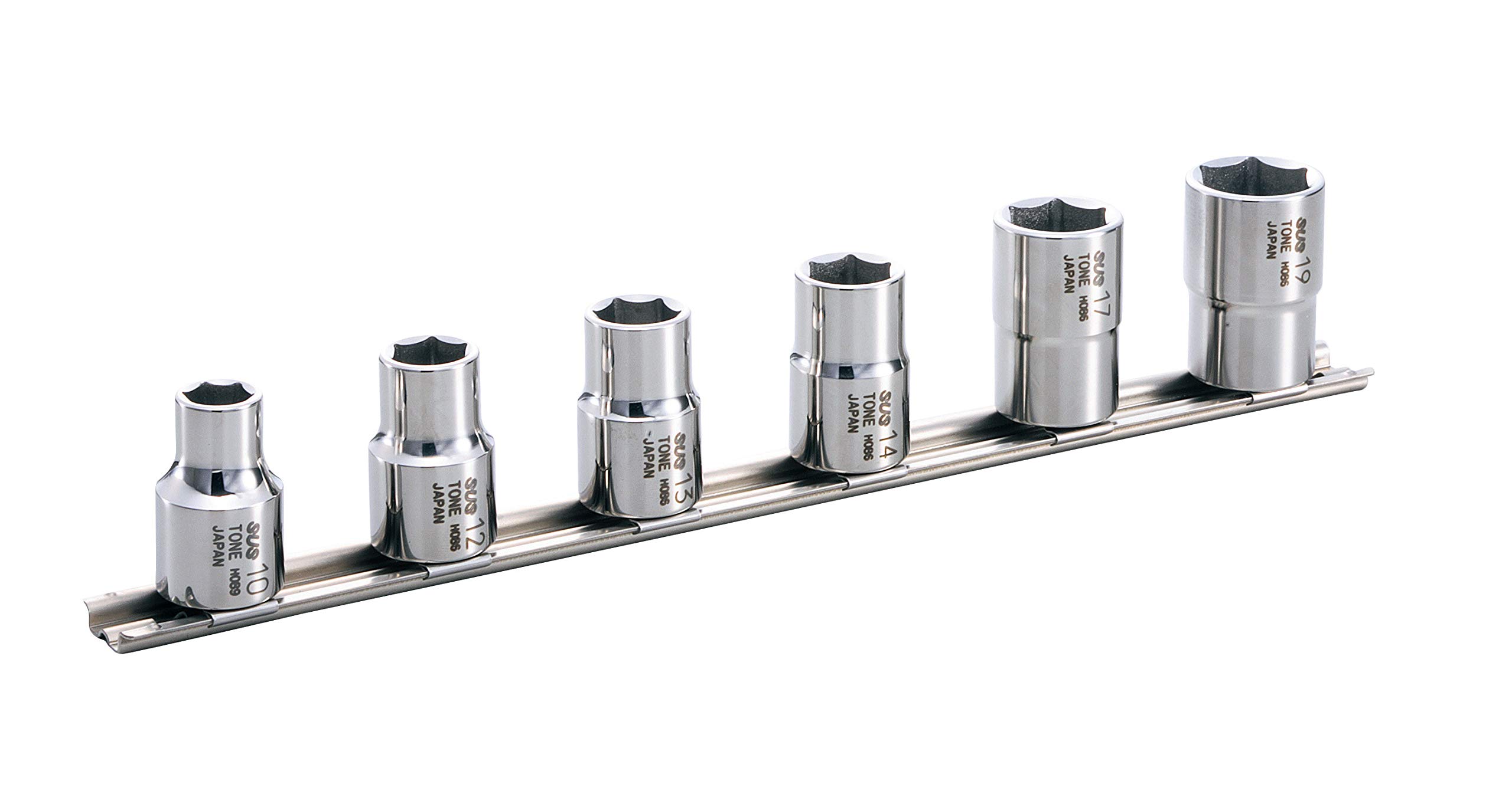 토네 SHS406 SUS 6각 소켓 세트 12.7mm 6점 홀더포함