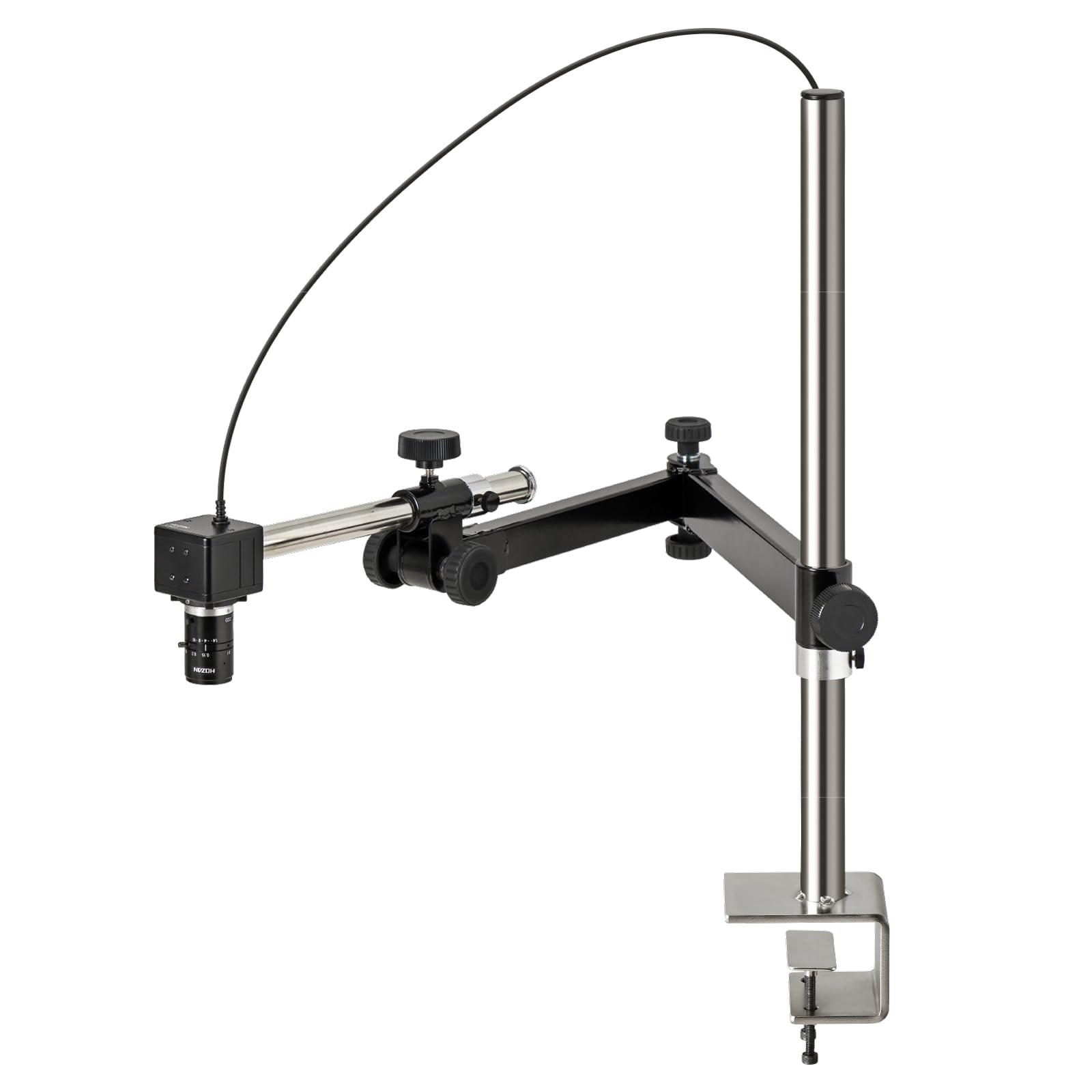 호잔 USB 연결 300만 화소 초점거리 12mm 작동거리 100mm-∞ 롱 암 클램프
